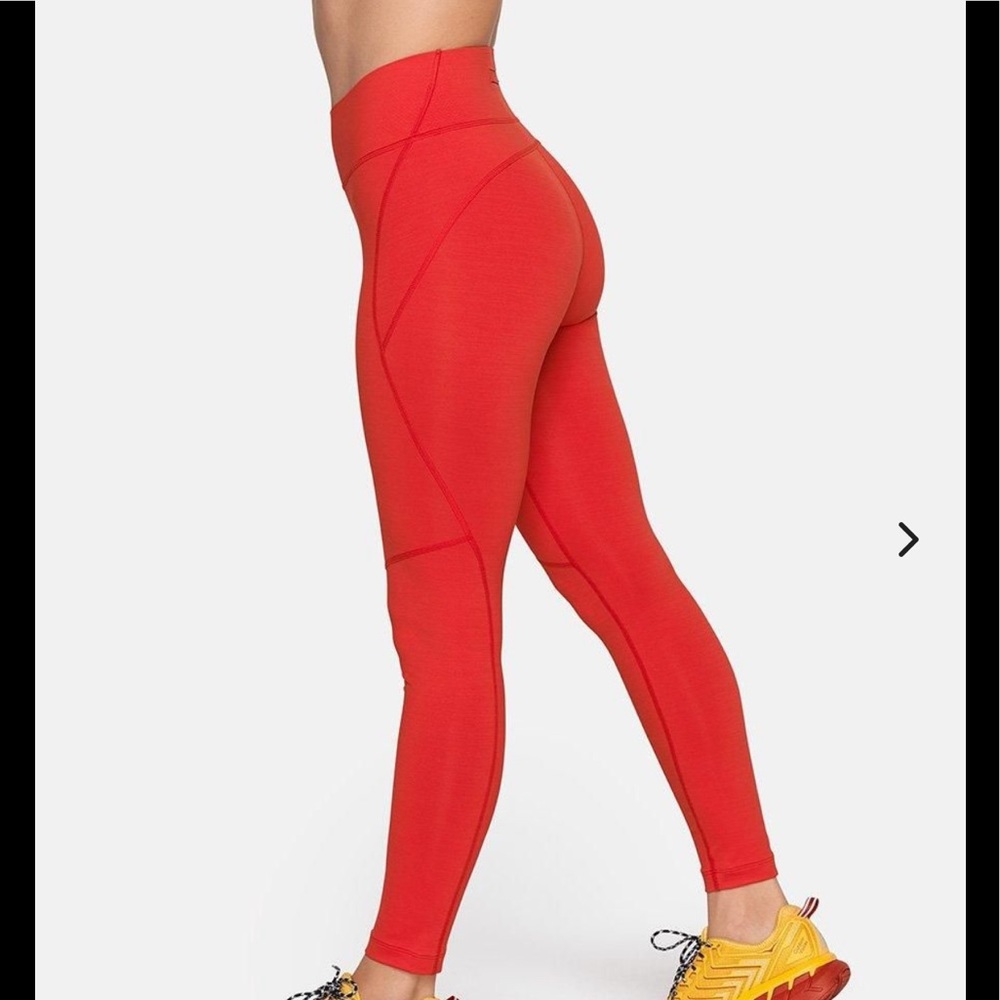 NEW W TAGS Outdoor Voices 3/4 Legging In Scarlet